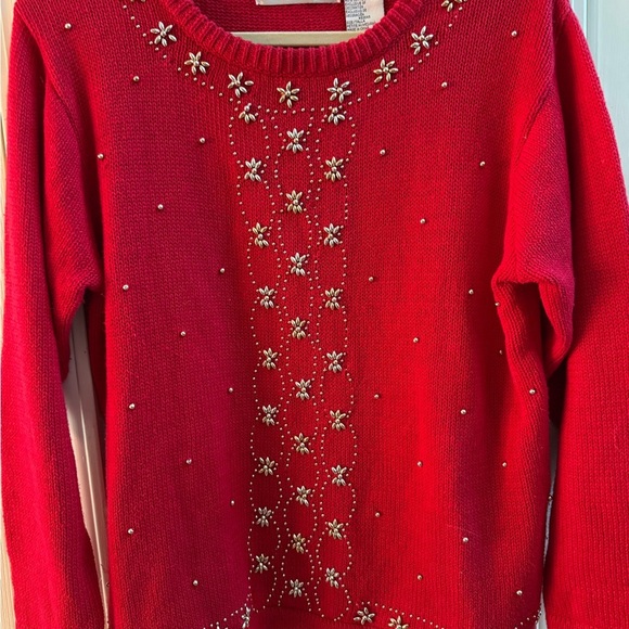 Victoria Jones Petite Holiday Sweater - Picture 3 of 8